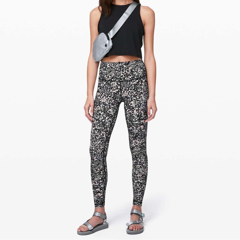 Lululemon Wunder Under High-Rise Tight Sz 6 Full-On Luxtreme Floral Spritz Multi